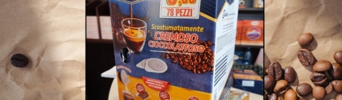 Caff Barbaro miscela Blu | 70 Cialde con 8 Cremine Magiche
